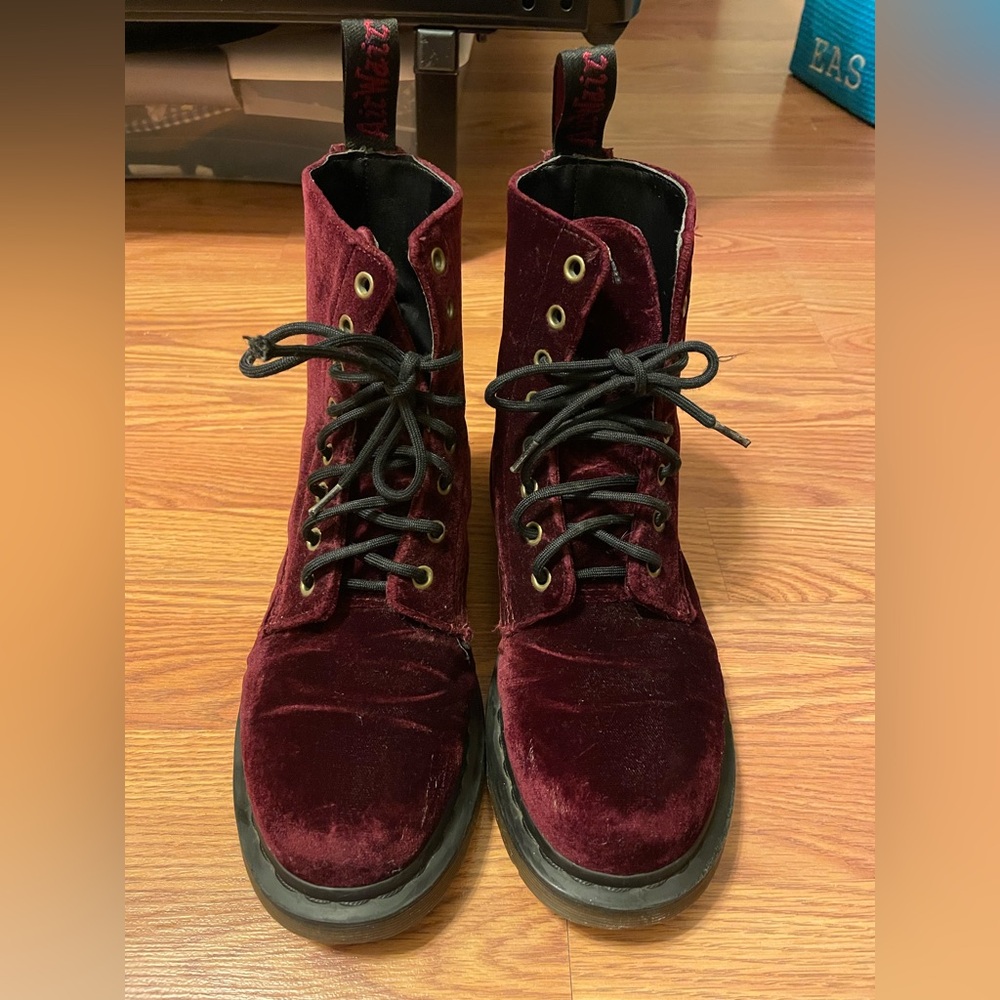Velvet Pascal 1460 Dr. Martens Boots - Picture 6 of 13